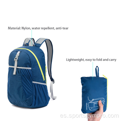 Mochila plegable de nylon en venta